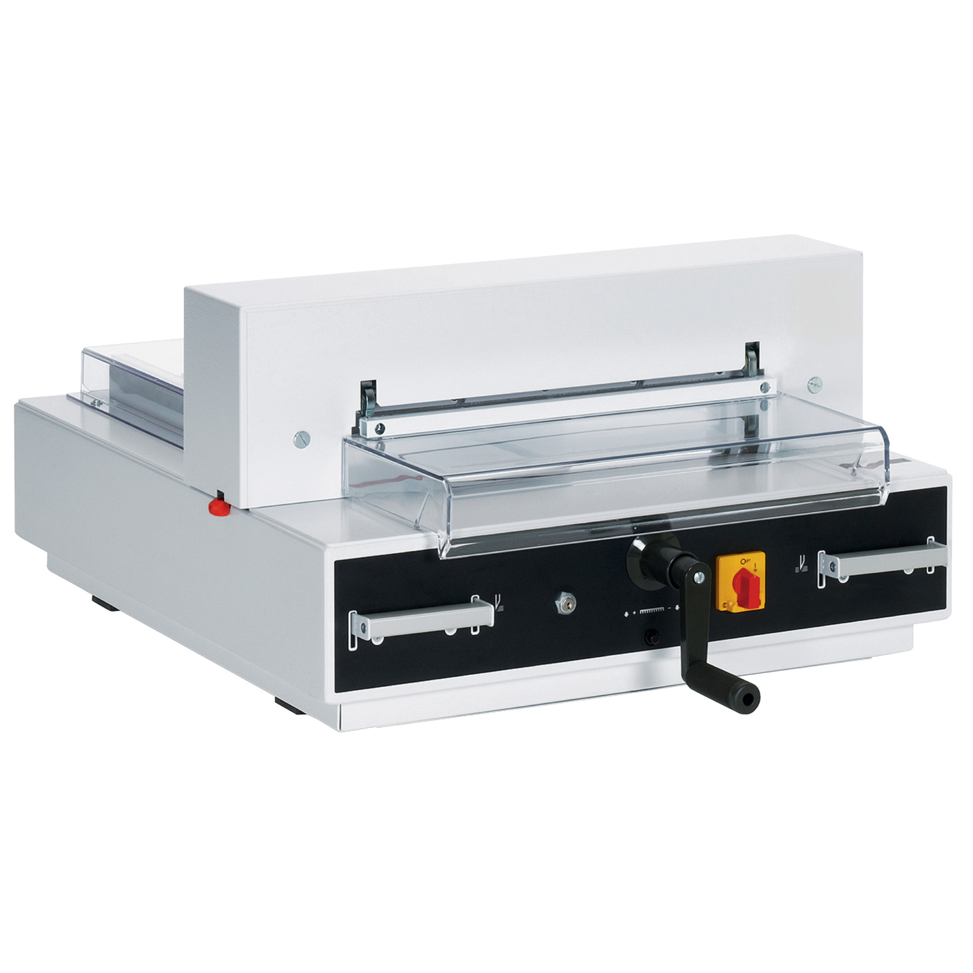 Triumph 4350 Automatic Tabletop Paper Cutter — 16 7/8in. Cutting Width, Electric Blade & Clamp Drive, Model# 4350